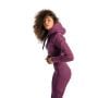 Essential Cropped Hoodie für Frauen in Plum - STRIX S