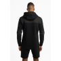 Essential Zip-Up-Hoodie in Black - STRIX L