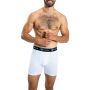 Essential Boxershorts für Männer 2er-Pack in White - STRIX M