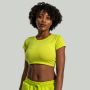 Essential Crop Top für Frauen Chartreuse - STRIX M