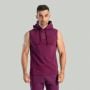 Essential Hoodie Tank-Top in Plum - STRIX XXL