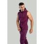 Essential Hoodie Tank-Top in Plum - STRIX XXL