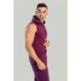 Essential Hoodie Tank-Top in Plum - STRIX XXL