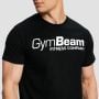 Fitness T-shirt Black - GymBeam XL