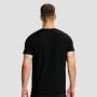 Fitness T-shirt Black - GymBeam XL
