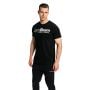 Fitness T-shirt Black - GymBeam XL