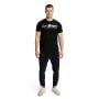Fitness T-shirt Black - GymBeam XL
