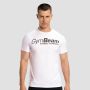 Fitness T-shirt White - GymBeam L