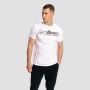 Fitness T-shirt White - GymBeam L
