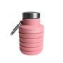 Faltbare Trinkflasche in Pink 500 ml - BeastPink single_variant