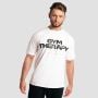 Gym Therapy T-shirt White - GymBeam XXL