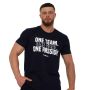 One Team T-Shirt Navy - GymBeam M