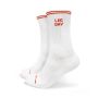 GymRat Socks 3Pack White - GymBeam L