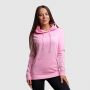 Women’s Hoodie PRO Baby Pink - GymBeam L - pink - white