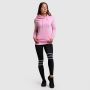 Women’s Hoodie PRO Baby Pink - GymBeam L - pink - white