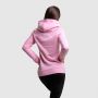 Women’s Hoodie PRO Baby Pink - GymBeam L - pink - white