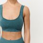 Lift Seamless Sports Bra Petrol - GymBeam M