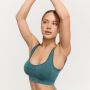 Lift Seamless Sports Bra Petrol - GymBeam M
