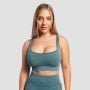Lift Seamless Sports Bra Petrol - GymBeam M