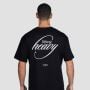 Lifting Heavy T-Shirt in Black - GymBeam XXL