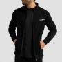 Limitless Sweatshirt mit Reißverschluss in Black – GymBeam XXXL