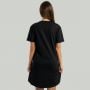 Women’s ALPHA T-Shirt Dress Black - STRIX S