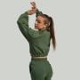 Lunar Cropped Pullover Cedar Green - STRIX S