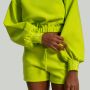 Lunar Cropped Pullover für Frauen Chartreuse - STRIX XL