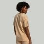 Oversized Lunar T-Shirt in Sandshell - STRIX L