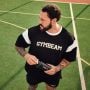 Premium Heavyweight Varsity T-Shirt in Black  - GymBeam M