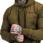 Athlete Männer Hoodie Military Green Black - GymBeam XL