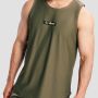 Men‘s Combat Tank Top Olive Grey - GymBeam L