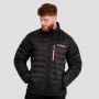 Steppjacke für Männer in Black/Orange - GymBeam M