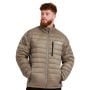 Steppjacke für Männer in Vetiver/Black - GymBeam XXL