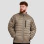 Steppjacke für Männer in Vetiver/Black - GymBeam XXL