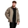 Steppjacke für Männer in Vetiver/Black - GymBeam XXL
