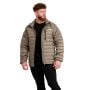 Steppjacke für Männer in Vetiver/Black - GymBeam XXL