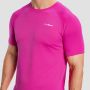 Pulse X Running T-shirt für Männer in Purple - GymBeam XXL