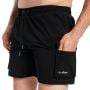 Men‘s Swim Cargo Shorts Black - GymBeam XXXL