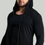 MERINO I Zip Up Hoodie in Black - STRIX S