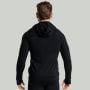 MERINO I Zip Up Hoodie in Black - STRIX S