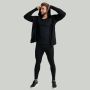 MERINO I Zip Up Hoodie in Black - STRIX S