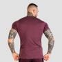 TRN Fitted T-Shirt in Eggplant - GymBeam L