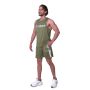 Mesh Shorts Essence Green- GymBeam L