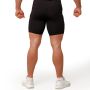 Mid Kompressionsshorts in Black - GymBeam XXXL