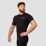 Mid Kompressions-T-Shirt in Black - GymBeam L