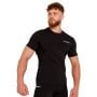 High Kompressions-T-Shirt in Black - GymBeam XL