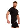 High Kompressions-T-Shirt in Black - GymBeam XL