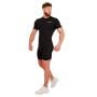 High Kompressions-T-Shirt in Black - GymBeam XL