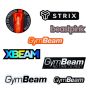 Sticker 8er-Pack - GymBeam single_variant